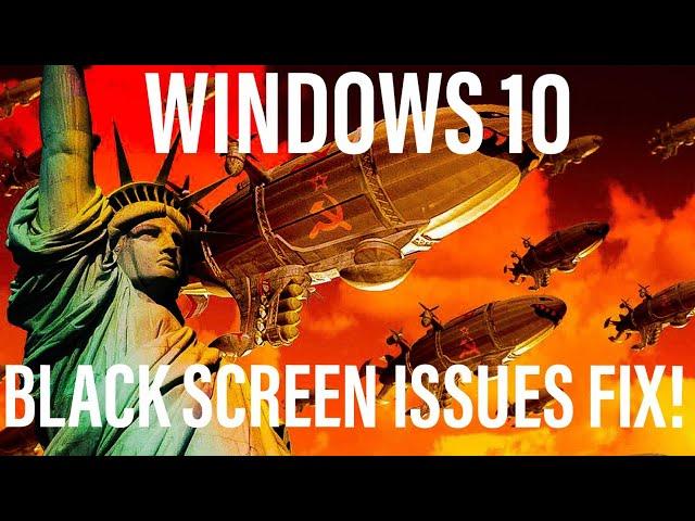 RED ALERT 2 BLACK SCREEN FIX FOR WINDOWS 10!