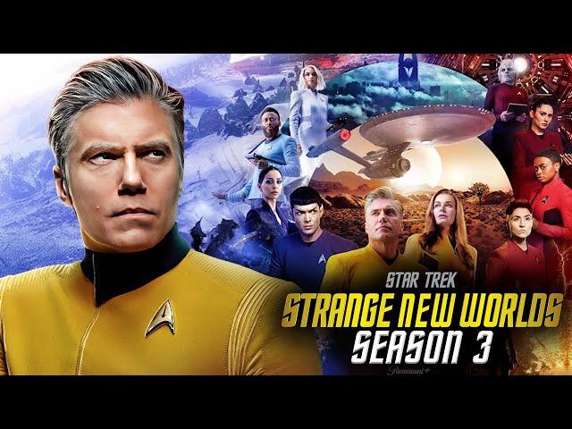 Star Trek Strange New Worlds Season 3 SHOCKING New Update+ NEW Details Announced!