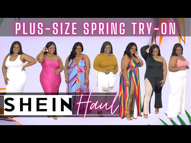 HUGE SHEIN Plus Size Spring Try on Haul 2022/ Size 16 Spring Try On Haul