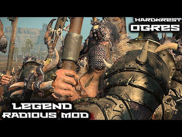 Total War Warhammer 3  v6.0.2  Radious Mod - IE - Огры - Legendary =11= Стальные сердца