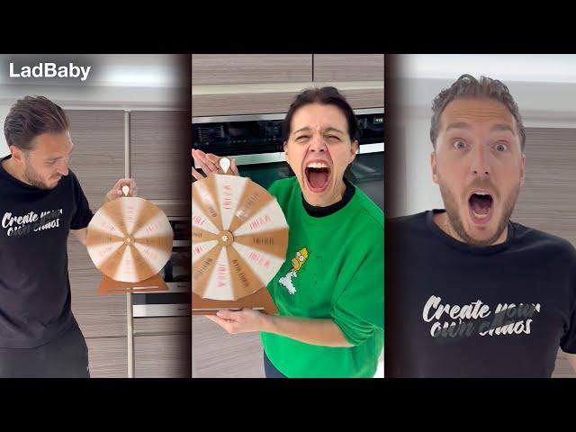 Surprising Mum with Wheel of Fortune 