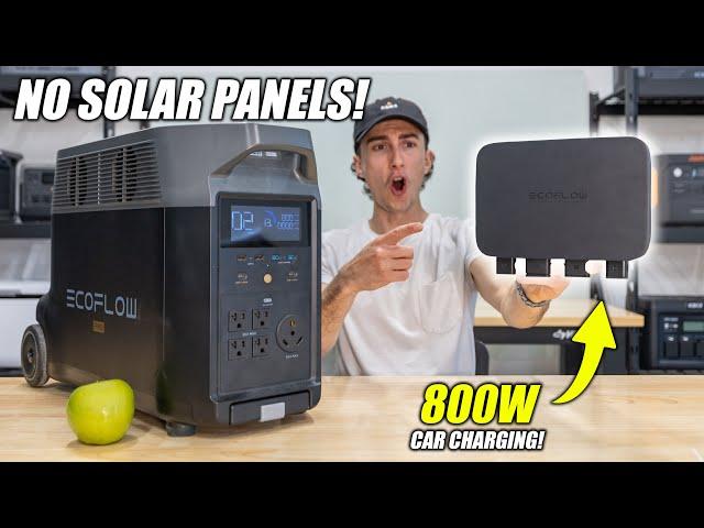 800W with NO Solar Panels!? This Changes EVERYTHING! - EcoFlow Alternator Charger