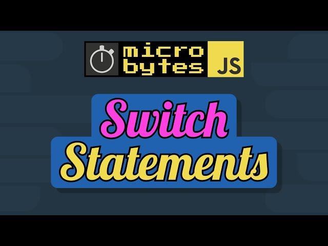 JavaScript Switch Statement In 90 Seconds #JavaScriptJanuary