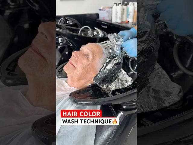 HAIR COLOR WAS TECHNIQUE: Complete Tutorial Linked Below! 