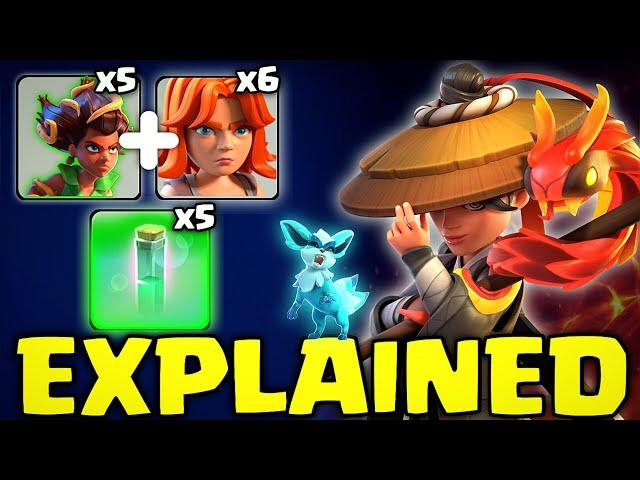 Attack EXPLAINED | No. 1 Strategy RC walk Spirit Charge and Root Riders attack [Clash of clans]