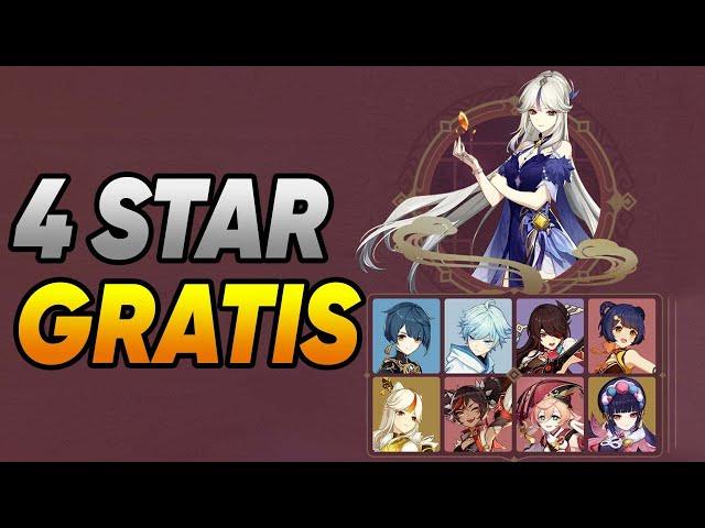 GRATIS 4-STERNE FIGUR - Welche ist am besten? | Genshin Impact