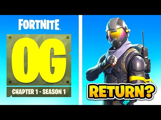 Fortnite OG: Possible Returning Skins, Pickaxes & More!