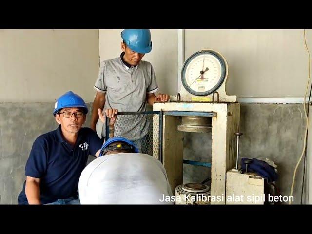 Jasa Kalibrasi Mesin compresion beton