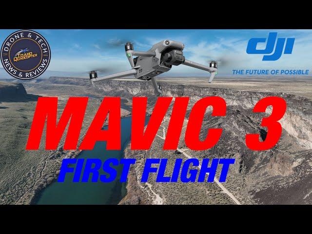 DJI Mavic 3 At the Snake River Canyon   First Flight!