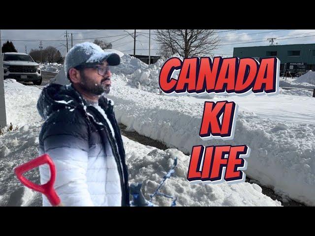 Difficulties of Living in Canada | Canada Lifestyle True Picture | Extreme Snow Storm in Canada