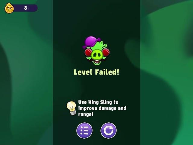 Angry Birds Reloaded Mirror Worlds Fail Screen