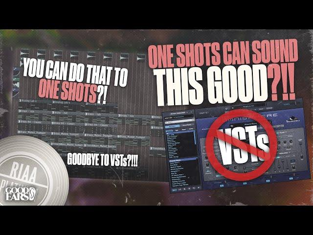 ONE SHOTS CAN SOUND THIS GOOD?! - How To Use One Shots To Make EPIC Samples - FL Studio Tutorial