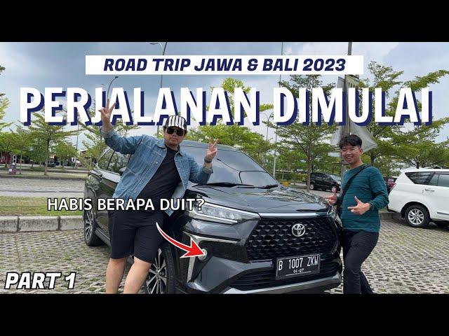 NYETIR 850 KILOMETER JAKARTA MALANG ‼️ | TOYOTA VELOZ | ROAD TRIP JAKARTA BALI 2023 | VLOG PART 1