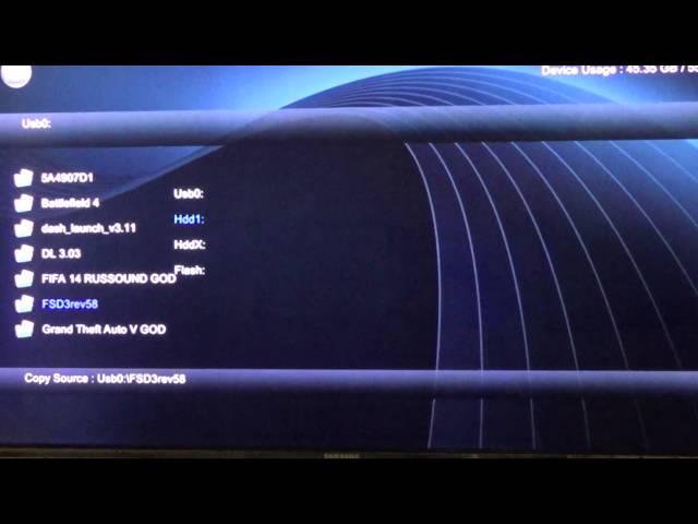 Как установить FreeStyleDashboard на xbox360 Freeboot