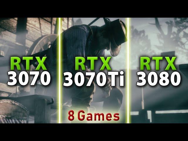 RTX 3070 vs RTX 3070 Ti vs RTX 3080 // 1440p, 4K