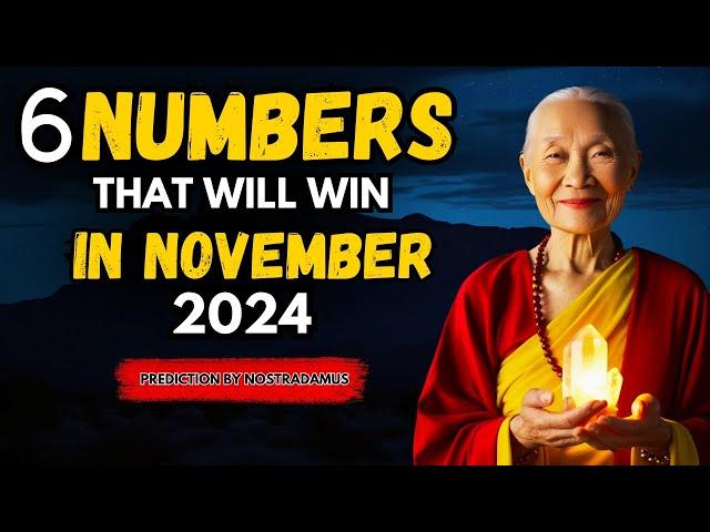 Nostradamus Predicted 6 Lucky Numbers To Focus & Get Rich on 25th November 2024 | Buddhist Teachings