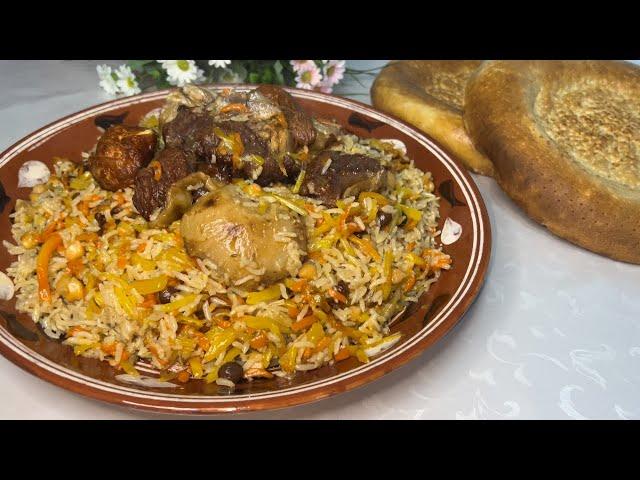 Lazer grunchidan Juda-juda mazali Osh tayyorlash//В необычном стиле//Preparation of Uzbek soup