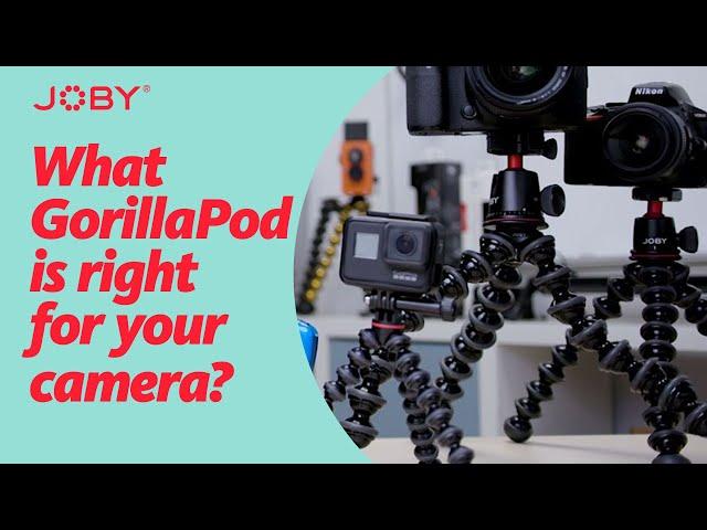 What GorillaPod is Right For Your Camera?