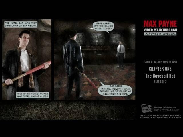 Max Payne - A Cold Day in Hell - The Baseball Bat [2/2] (HD) #trending #real #gaming