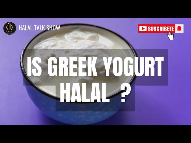 Is Greek Yogurt Halal? | Halal or Haram? | #halalorharam #greekyogurt #food