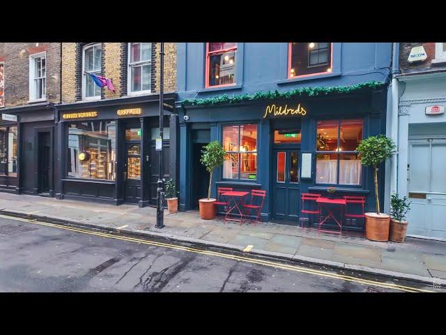 London Walking Tour |4K| Argyll Street - Soho to Savoy Hotel - Strand