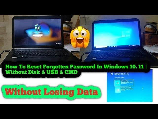 How To Reset Forgotten Password In Windows 10 Without Losing Data | Without Disk & USB or CMD