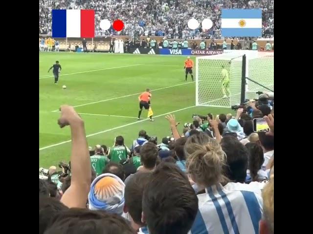 France vs Argentina penalty shoot final world cup 2022 #shorts