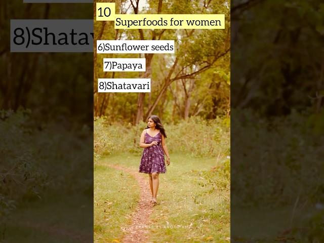 10 Superfoods for women |check the description for more | #superfood #women #health