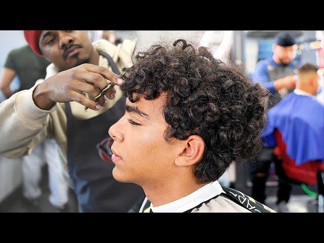 HAIRCUT TUTORIAL: UNDERCUT MID FADE CURLY TOP