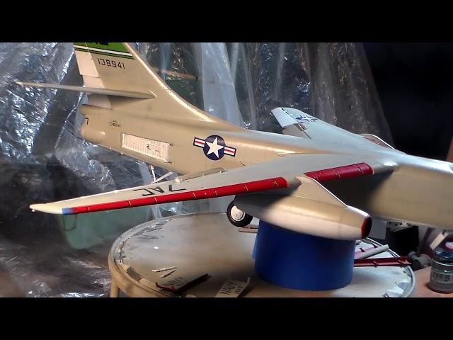 Trumpeter A3D Skywarrior Video 4