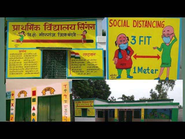 primary school wall painting, compleat information, govt school painting, mateem painter