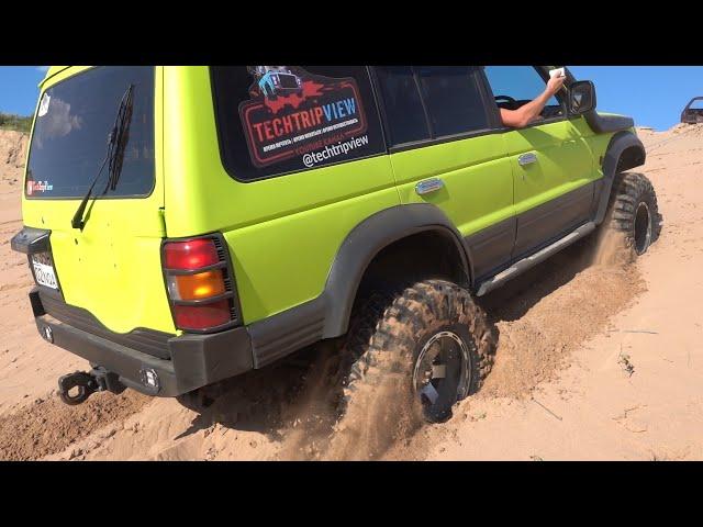 Offroad по Арабски в Казахстане. Противостояние Pajero vs Surf vs Terrano по барханам.