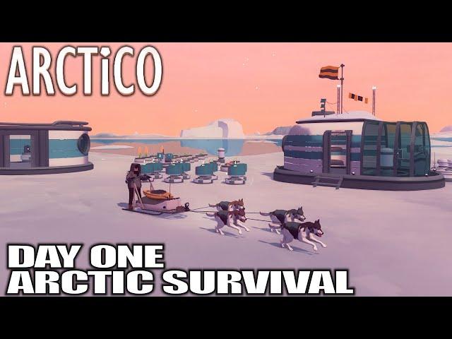 Dog Sled Arctic North Survival | Arctico Gameplay | Part 01