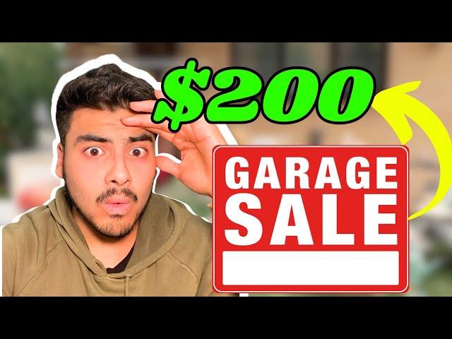 GARAGE SALE FLIPPING IN NZ $200/day (New Zealand Side Hustle）