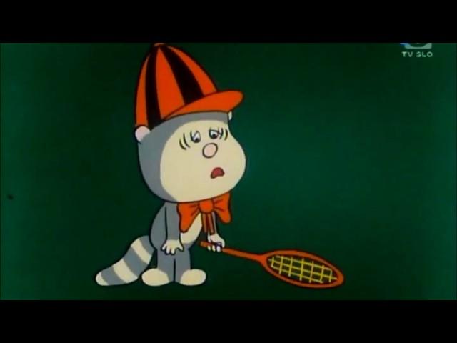 Medved BOJAN risanka - Športnik / Bojan the Bear cartoon – Athlete