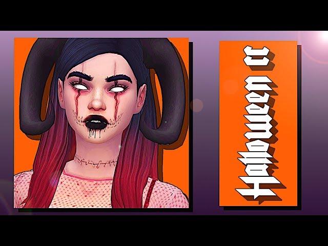 The Sims 4 |  HALLOWEEN CC SHOWCASE  | Custom Content Showcase + Links