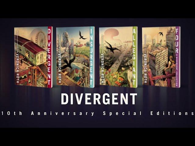 Order Now - 10th Anniversary Special Editions of Divergent series | HarperBroadcast