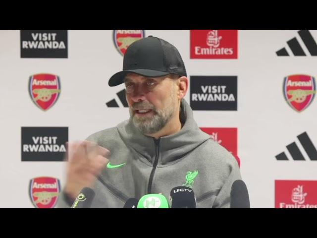 Jurgen Klopp Post-Match Press Conference | Arsenal 3-1 Liverpool