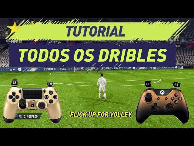 FIFA 18 | ALL SKILLS FIFA 18 TUTORIAL | TUTORIAL TODOS DRIBLES | PS4 & XBOX