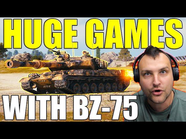 BZ-75 Highlights: Top-Tier Gameplay! | World of Tanks