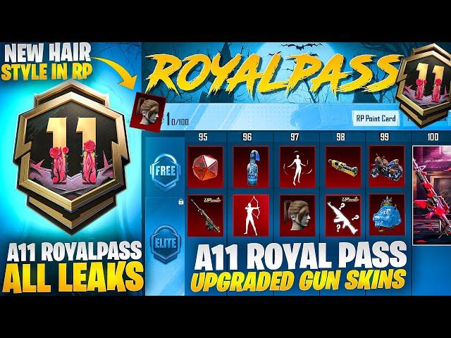 A11 Royal Pass 1 to 100 Rp Leaks | 50 RP Upgradable Skin M16A4 | Vehicle Skin |PUBGM