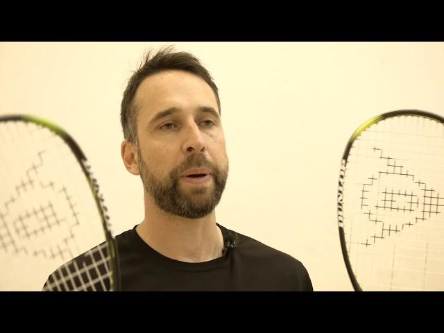 Dunlop Precision Hyperfibre+ Ultimate v Elite squash racket review by PDHSports.com