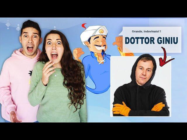 AKINATOR CI MOSTRA LA VERA FACCIA DEL DOTTOR GINIU SENZA MASCHERA!