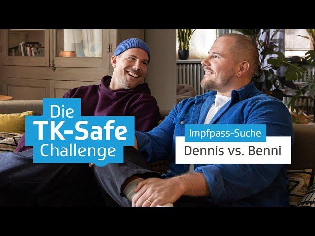 TK-Safe Challenge: Impfpass – mit Benni & Dennis