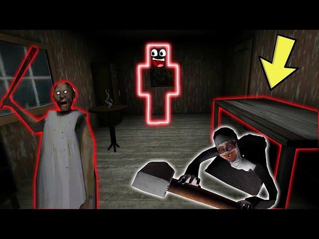 СТАЛ НЕВИДИМКОЙ И ЗАТРОЛИЛ БАБКУ ГРЕННИ И МОНАХИНЮ В МАЙНКРАФТ НУБИК В MINECRAFT ЛОВУШКА GRANNY