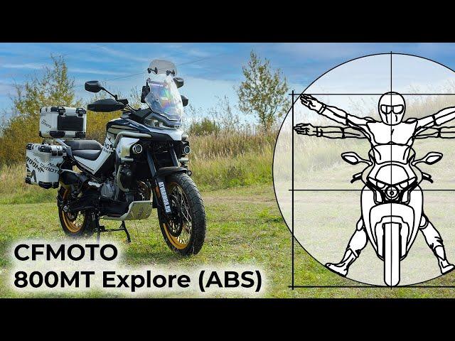 CFMOTO 800MT Explore (ABS): Самый большой и комфортный турэндуро в обзоре Константина Софиева