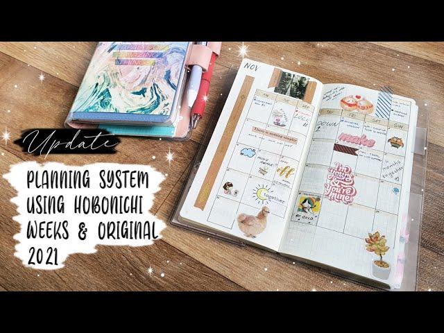 UPDATE | What planners I use & Hobonichi 2021 quick review