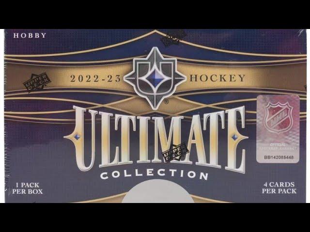 Another Crazy Box!!! Opening 2022-23 Upper-Deck Ultimate Collection hockey card box