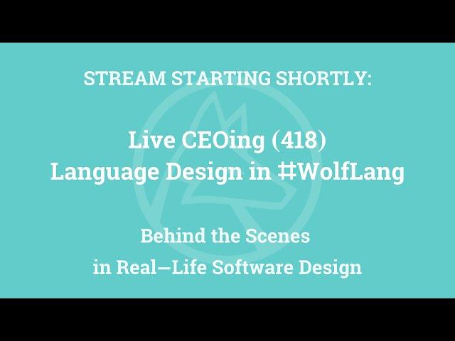 Live CEOing Ep 418: Array Processing in Wolfram Language