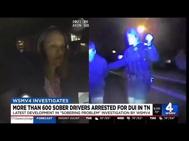 More than 600 sober drivers arrested for DUI in TN